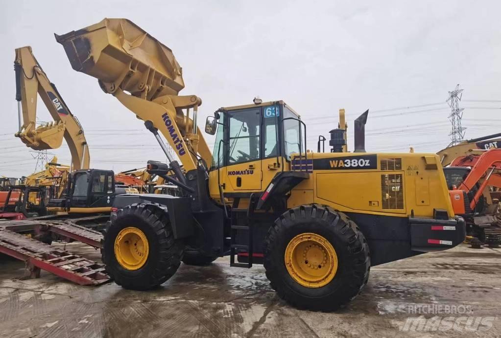 Komatsu WA 380 Cargadoras sobre ruedas