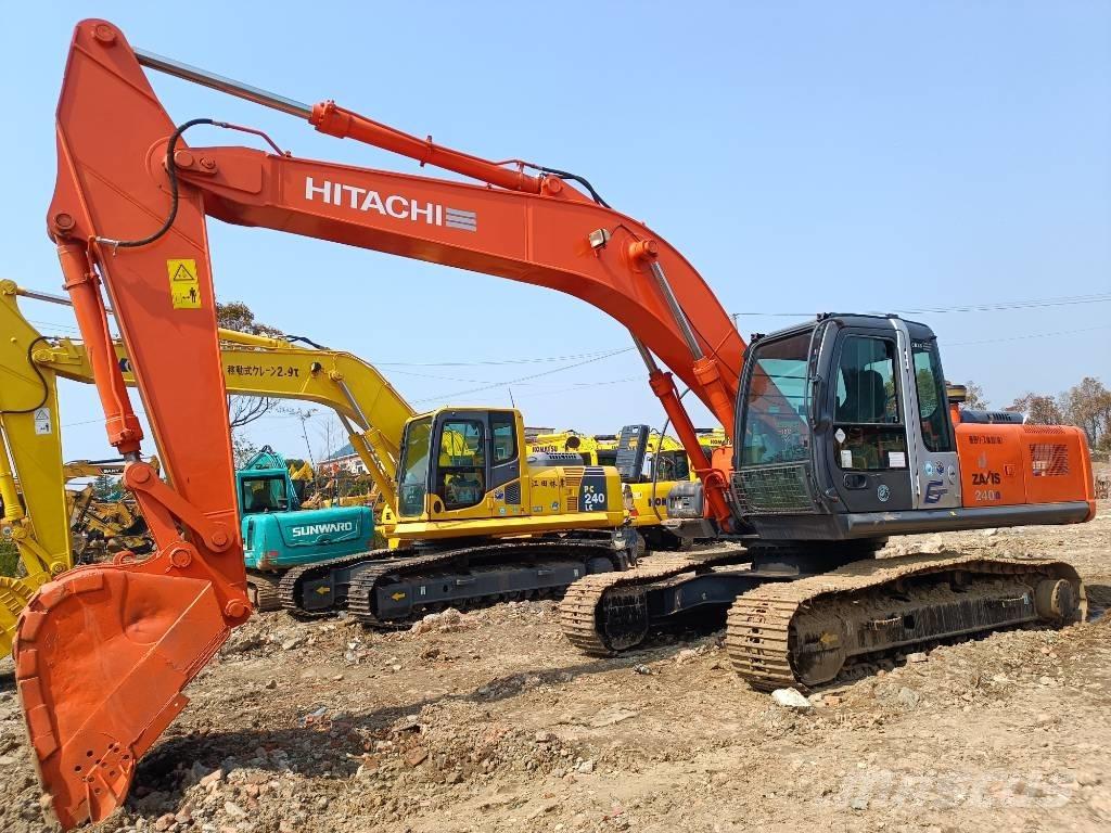 Hitachi ZX 240 Excavadoras sobre orugas