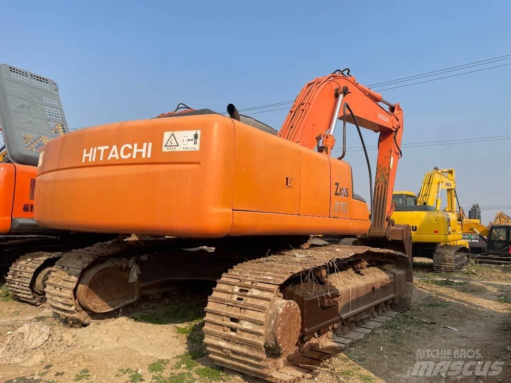 Hitachi ZX 270 Excavadoras sobre orugas