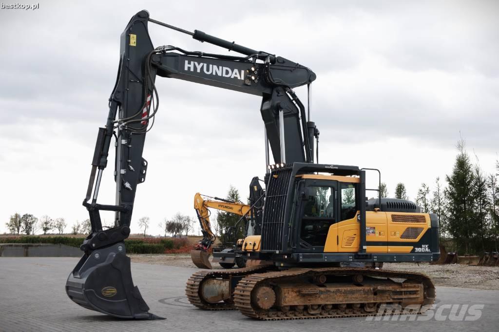 Hyundai HX 300 AL Excavadoras sobre orugas