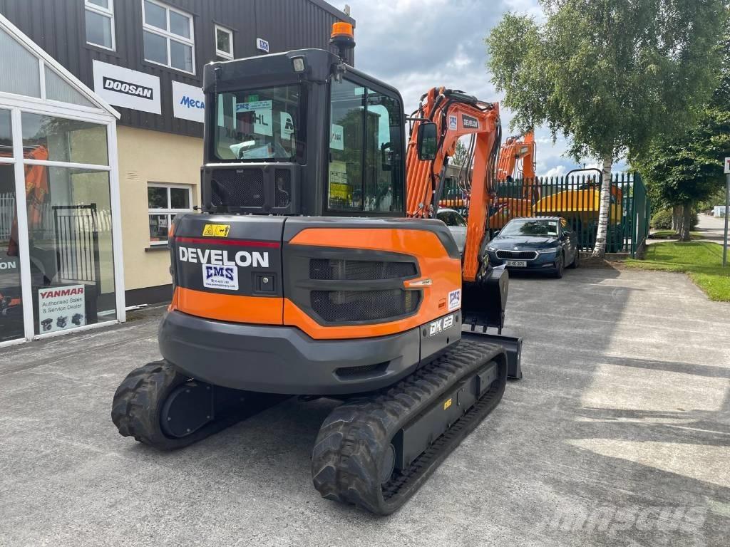 Develon DX 63-7 Miniexcavadoras