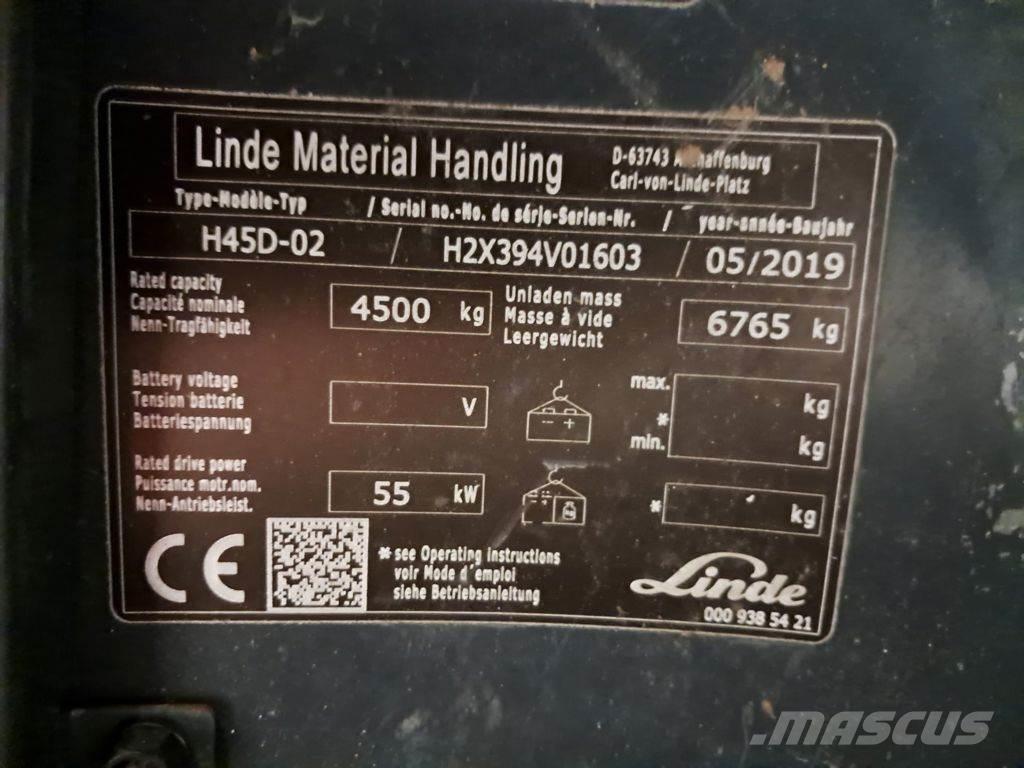 Linde H45D-02 Camiones diesel