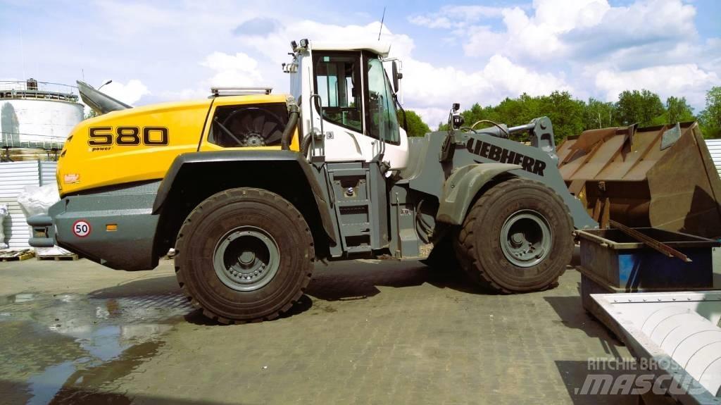 Liebherr L 580 Cargadoras sobre ruedas