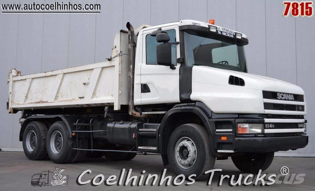 Scania T114 C 340 Bañeras basculantes usadas