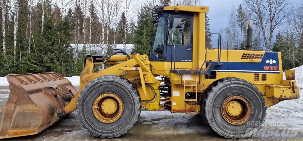 Komatsu WA380 Cargadoras sobre ruedas