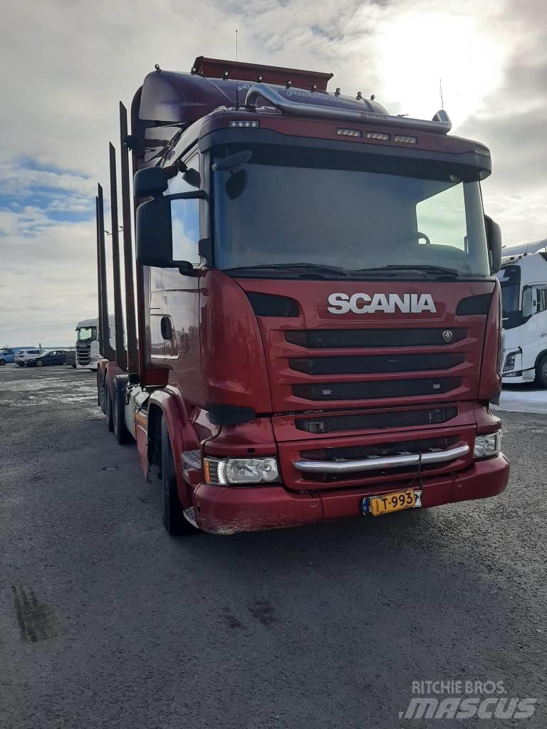 Scania R 730 Transportes de madera