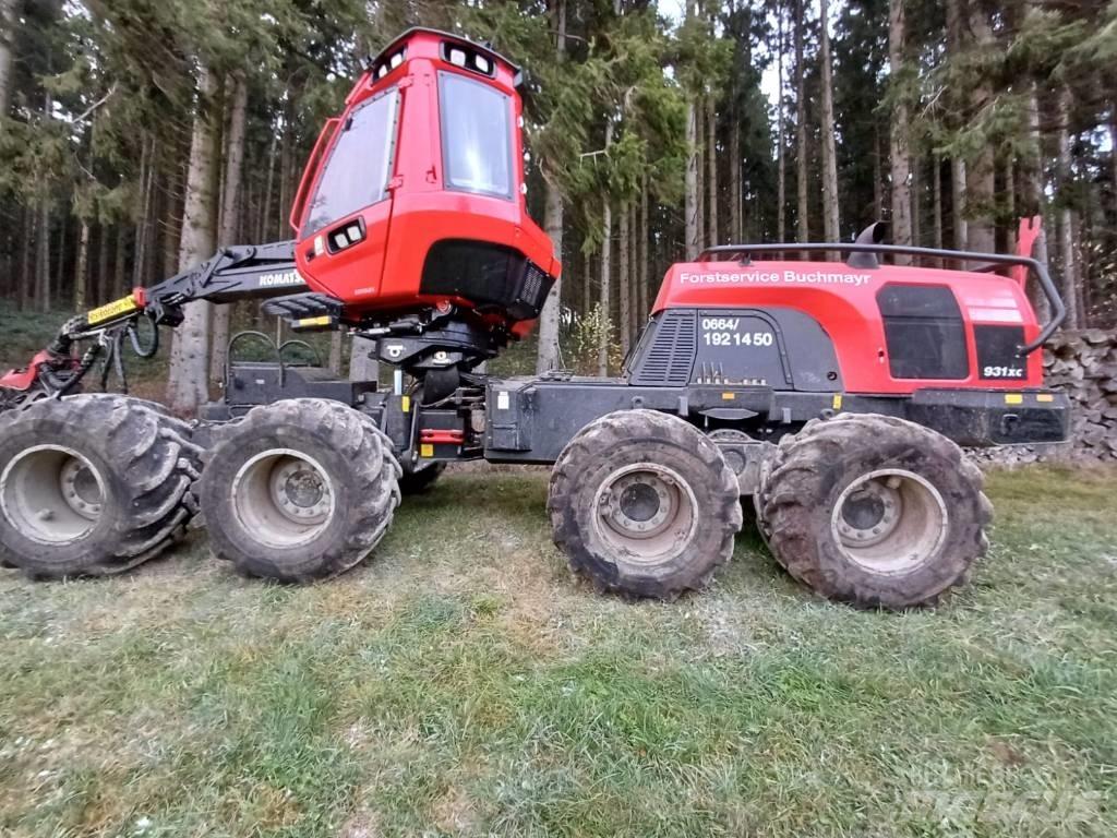 Komatsu 931 XC Cosechadoras