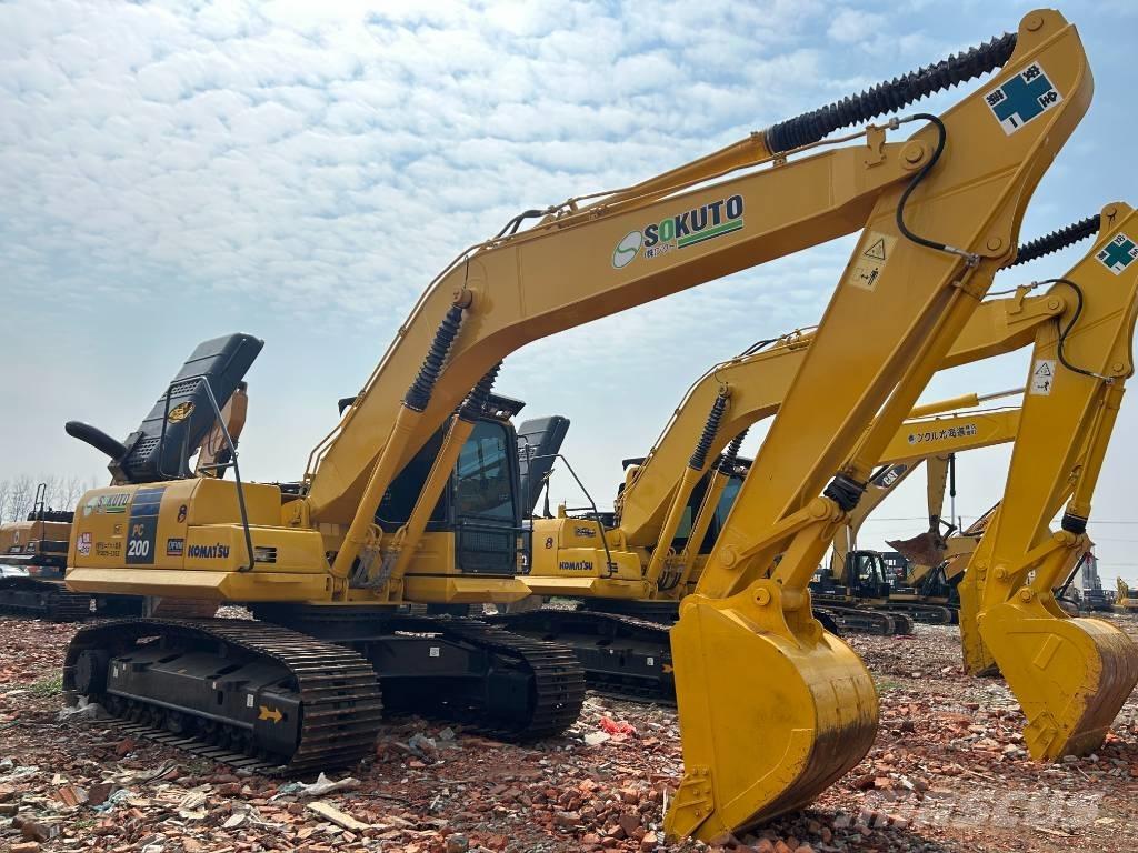 Komatsu PC 200-8 Excavadoras sobre orugas