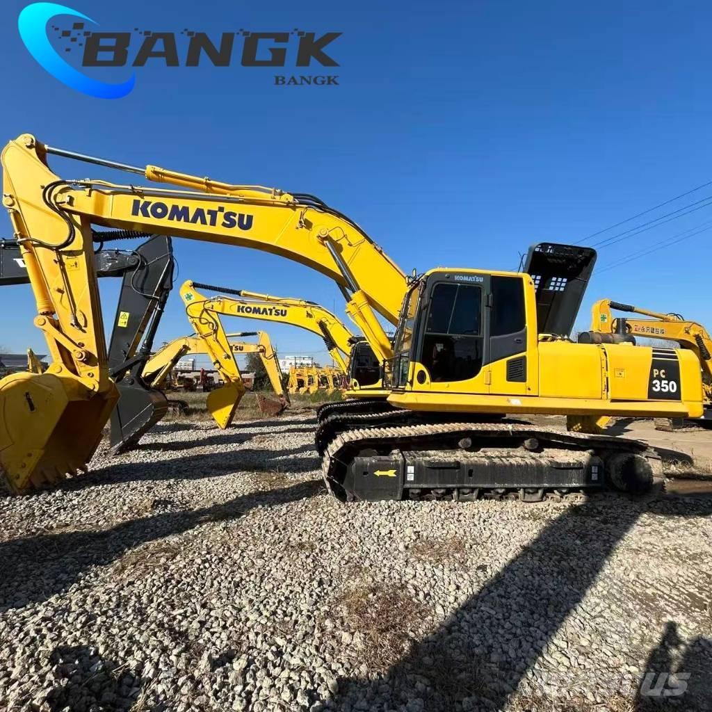 Komatsu 350 Excavadoras sobre orugas