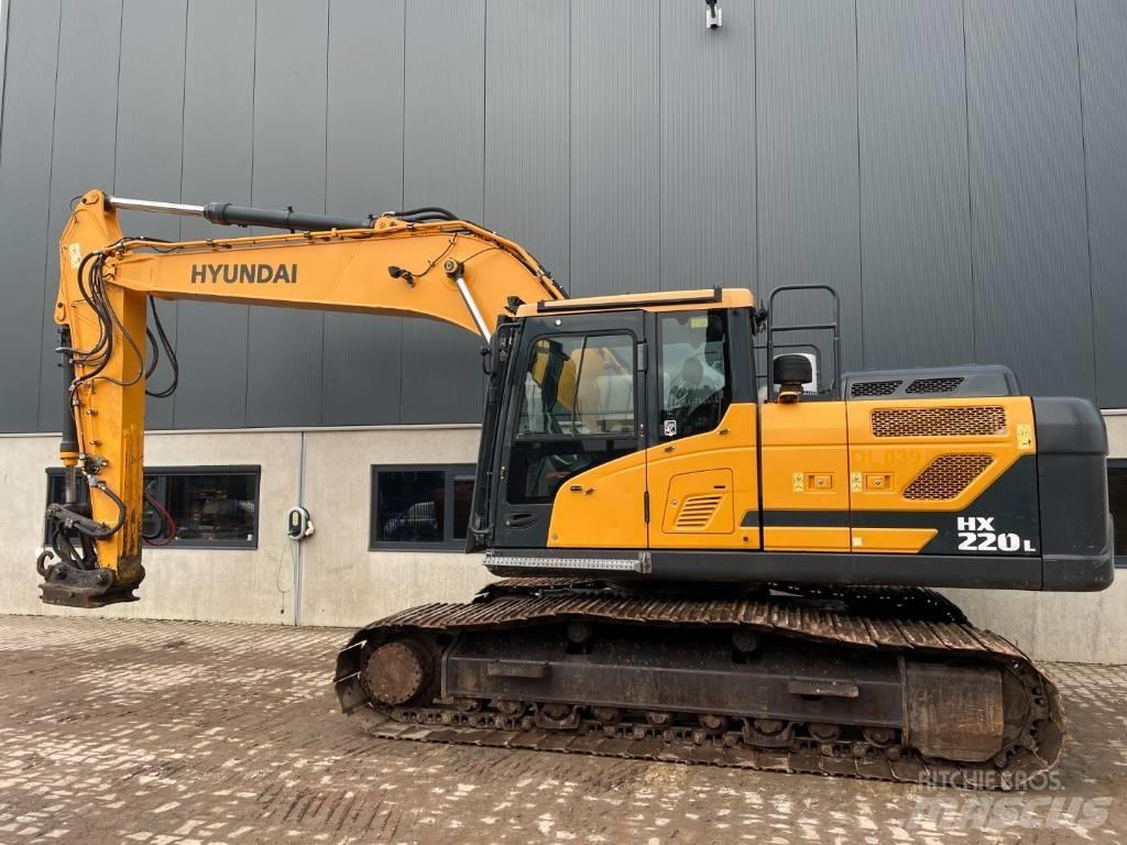 Hyundai HX220L Excavadoras sobre orugas