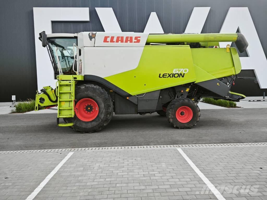 CLAAS Lexion 670 Cosechadoras combinadas