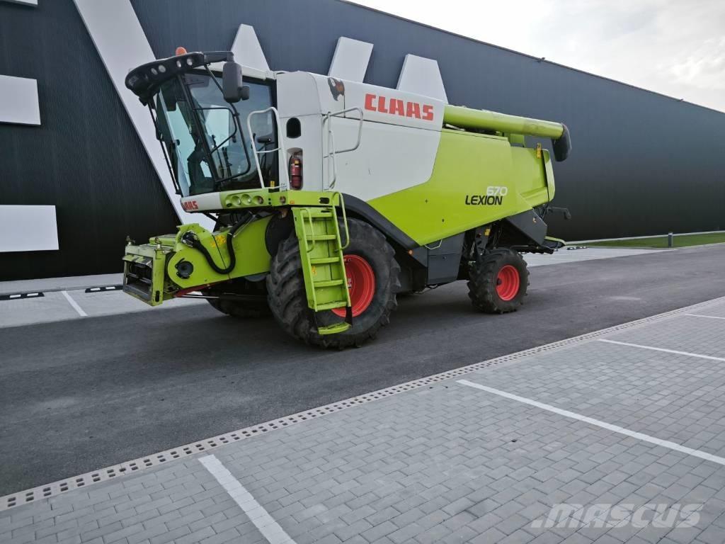 CLAAS Lexion 670 Cosechadoras combinadas
