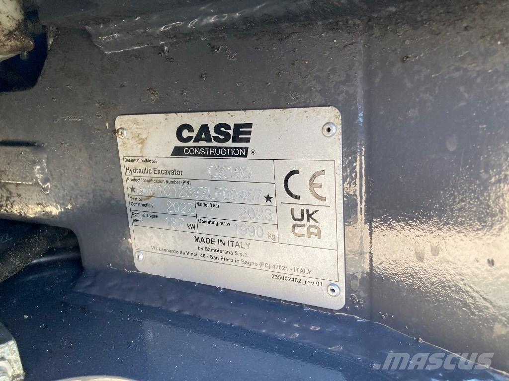 CASE CX 19 D Miniexcavadoras