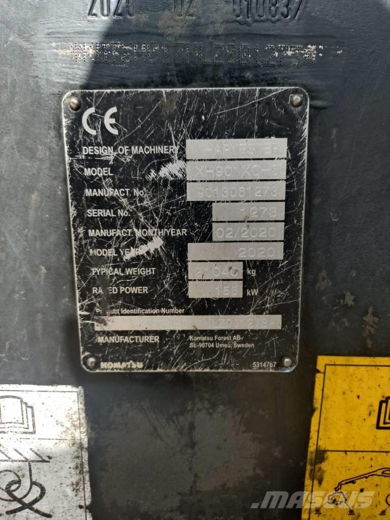 Komatsu 901 XC Cosechadoras