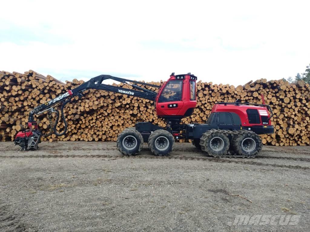 Komatsu 901 XC Cosechadoras