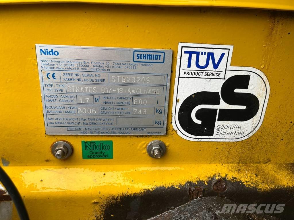 Nido Stratos Esparcidoras de arena y sal