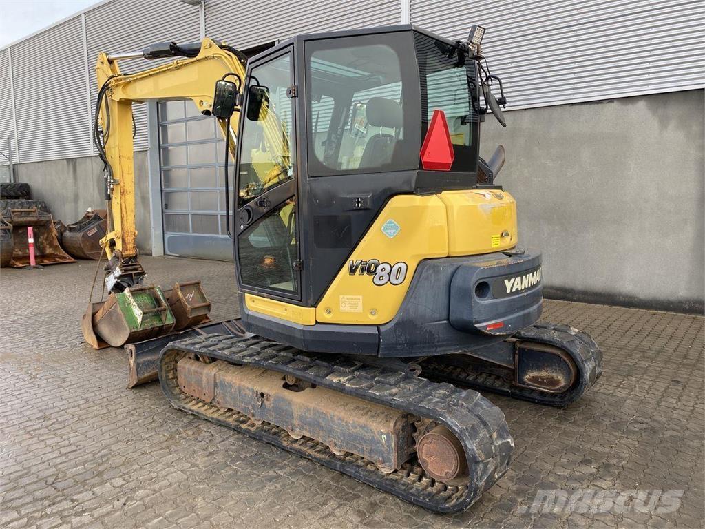 Yanmar VIO80-1A Excavadoras de ruedas