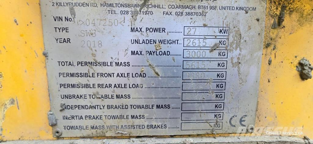 NC SW 3 Vehículos compactos de volteo
