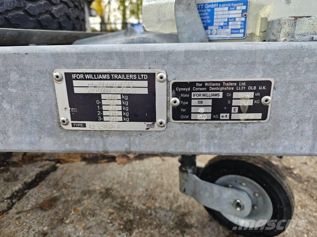 Ifor Williams GH 146 Remolques livianos