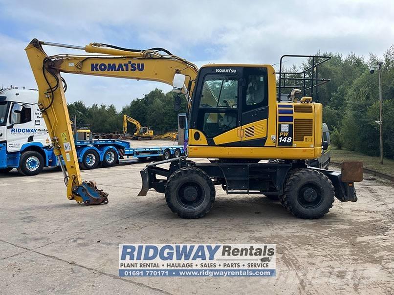 Komatsu PW 148-11 Excavadoras de ruedas
