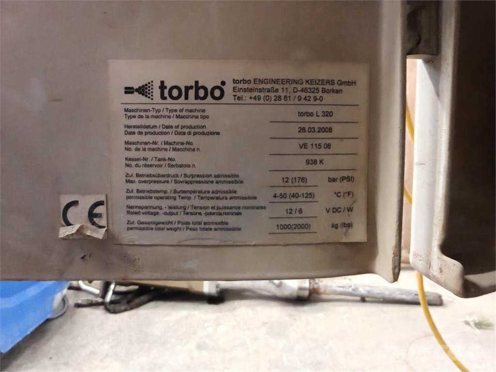  Torbo L 320 Lavadoras de alta presión