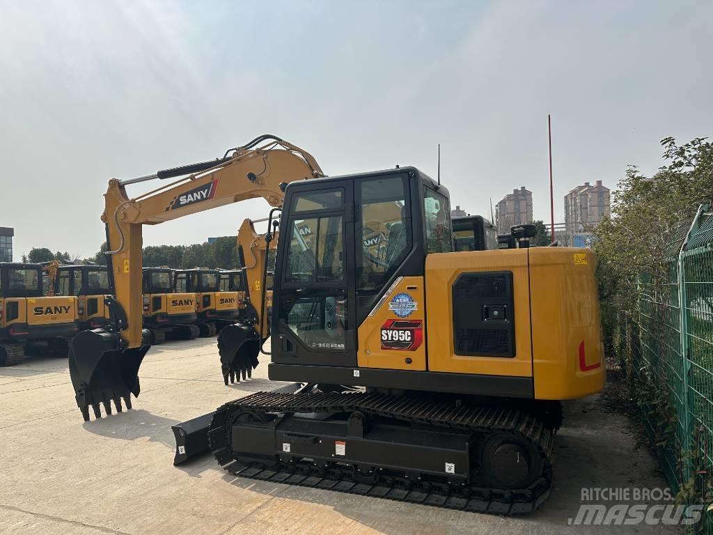 Sany SY95C Excavadoras de ruedas