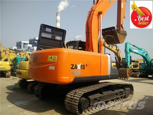 Hitachi ZX 200 Excavadoras sobre orugas