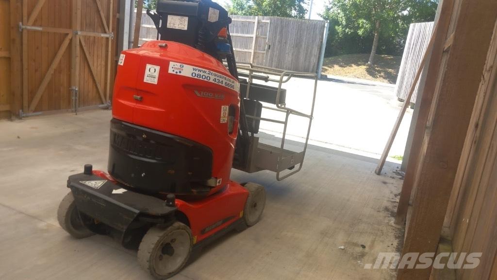 Manitou 100 VJR Plataformas con jaula de elevación