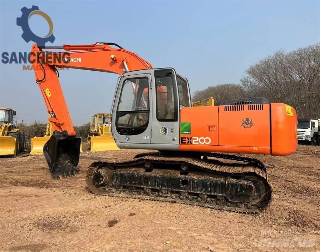 Hitachi EX 200 Excavadoras sobre orugas