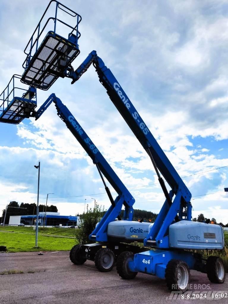 Genie S 65 Plataformas con brazo de elevación manual