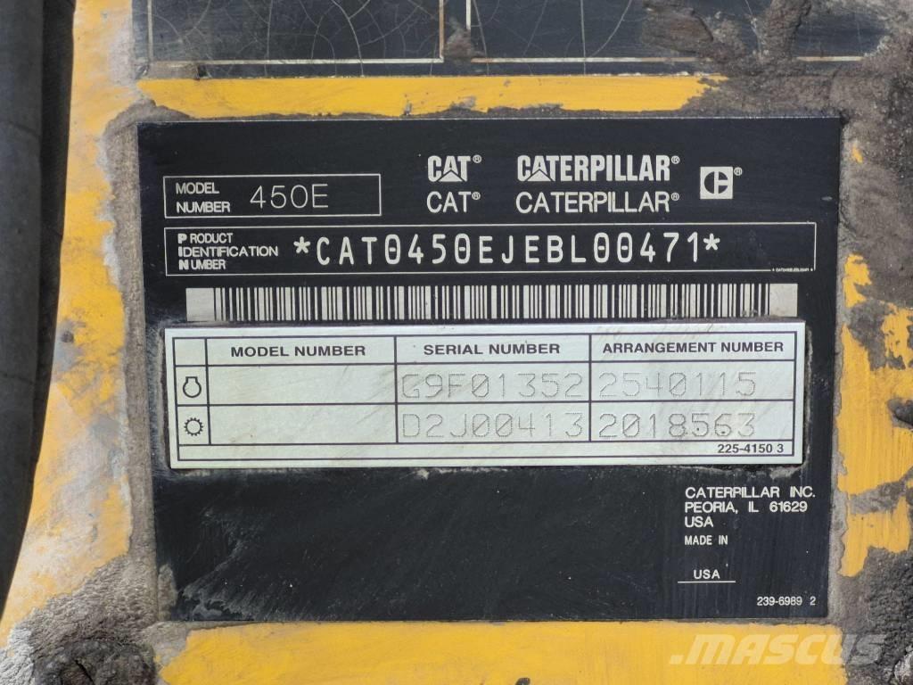 CAT 450 E Retrocargadoras