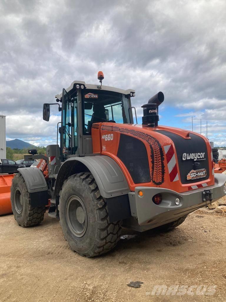 Weycor AR 660 Cargadoras sobre ruedas