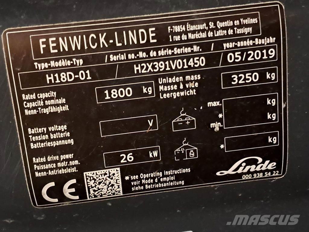 Linde H18D-01 Camiones diesel