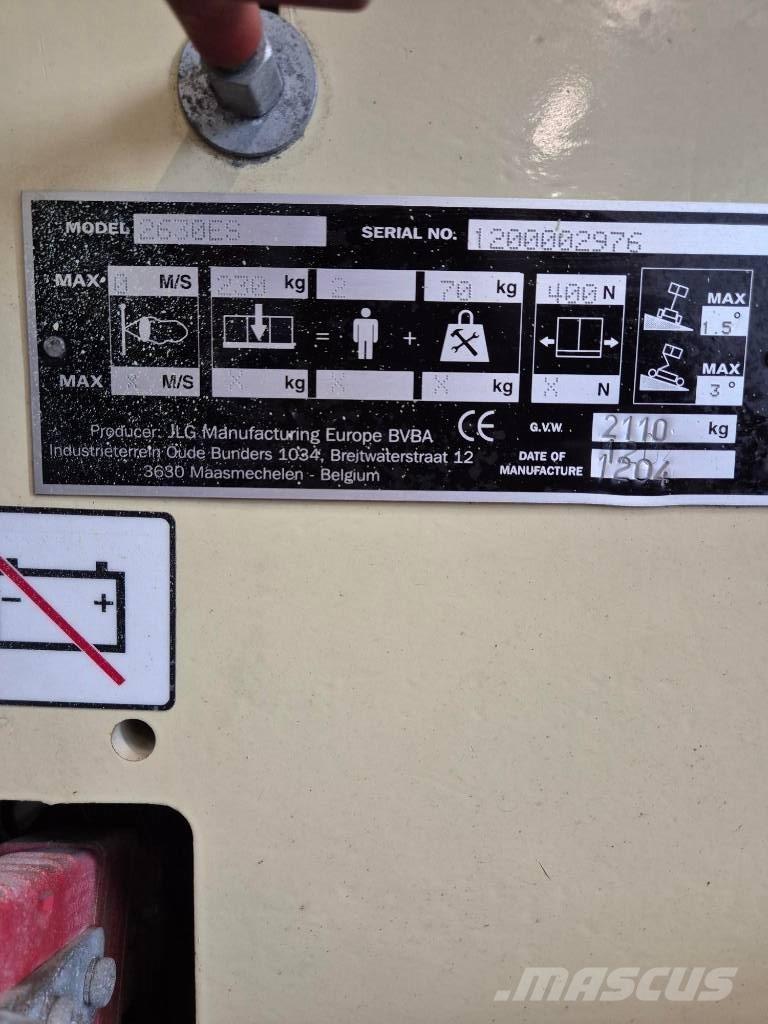 JLG 2630 ES Plataformas tijera