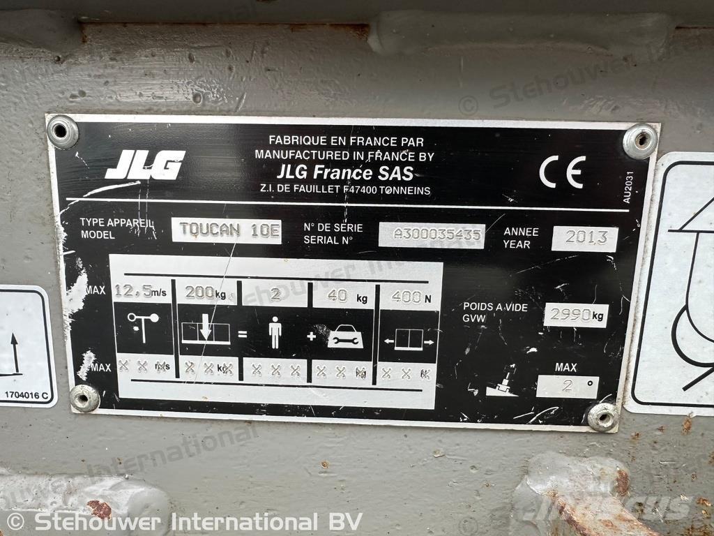 JLG Toucan 10E Otras plataformas elevadoras