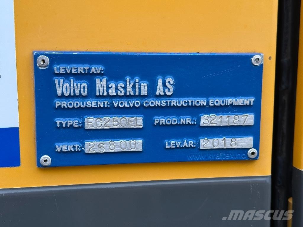 Volvo EC 250 EL Excavadoras sobre orugas