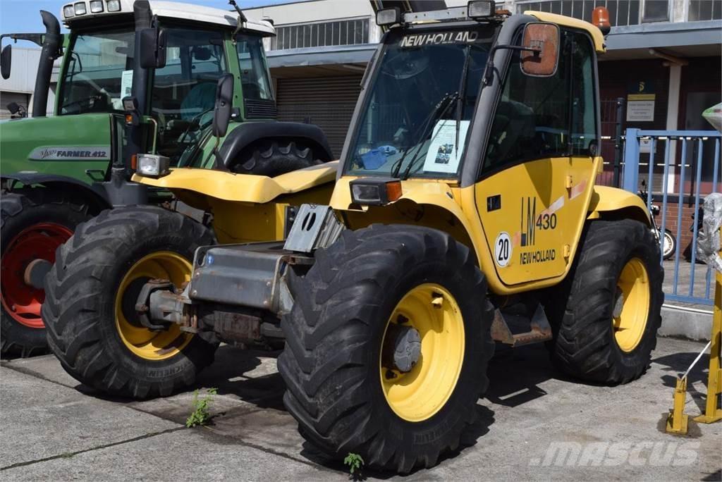 New Holland LM 430 Plataformas con brazo de elevación telescópico