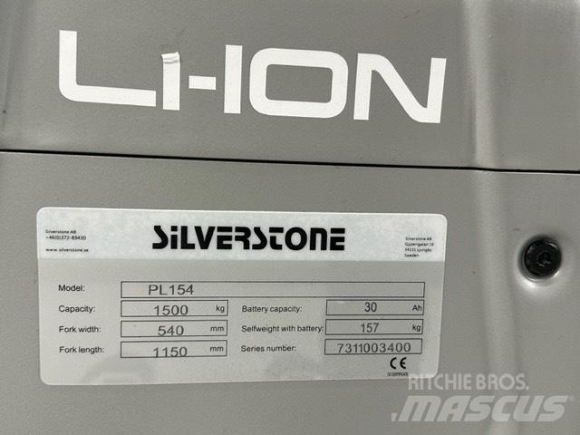 Silverstone PL154 Montacargas manual para paletas