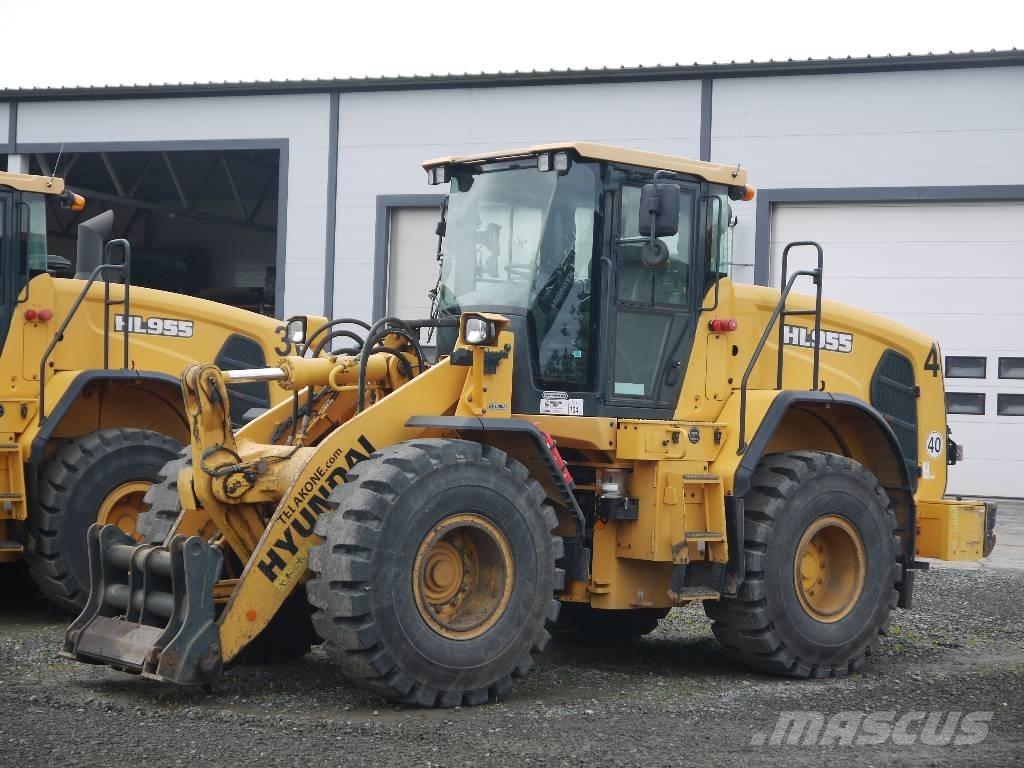 Hyundai HL955 Cargadoras sobre ruedas
