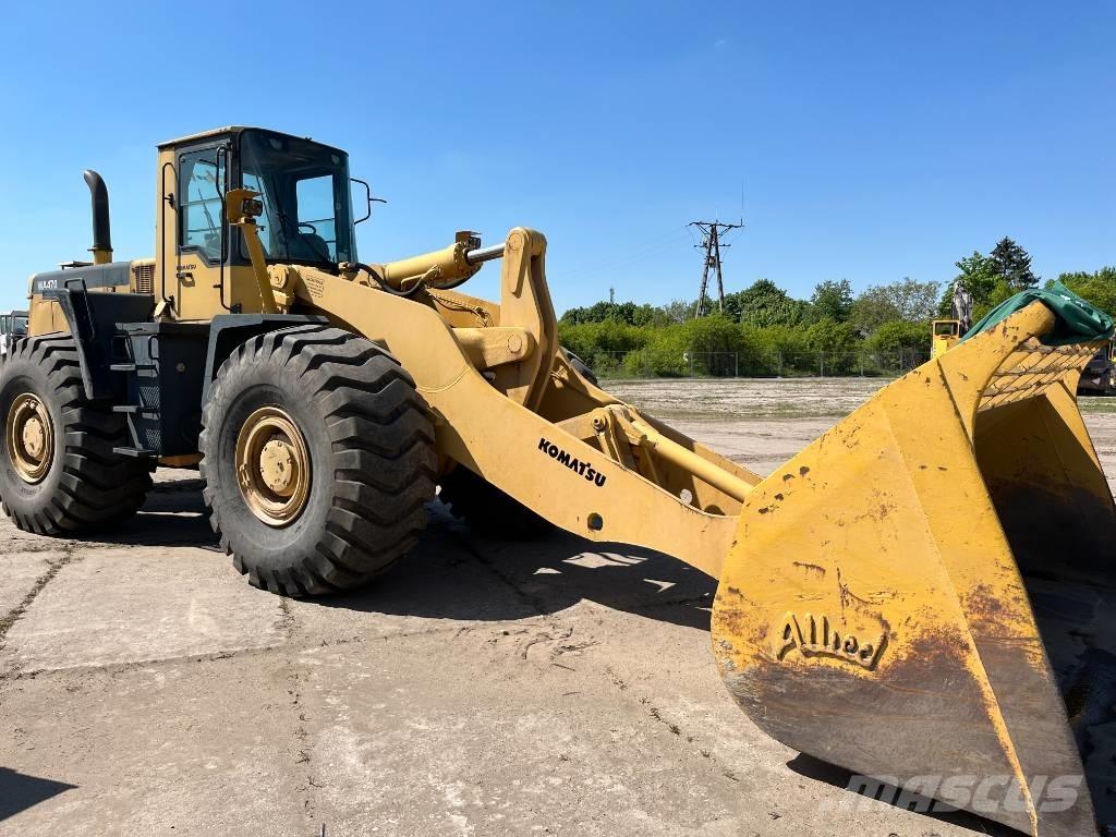 Komatsu WA 480 Cargadoras sobre ruedas