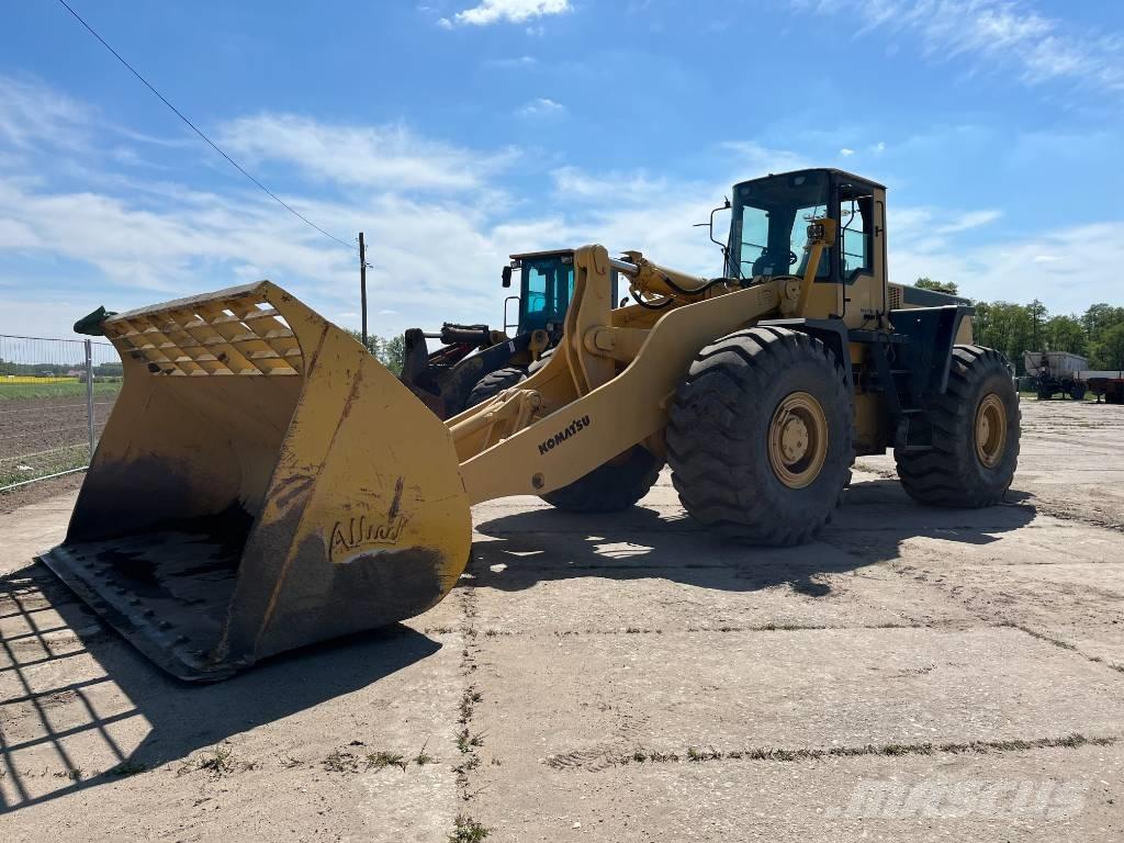 Komatsu WA 480 Cargadoras sobre ruedas