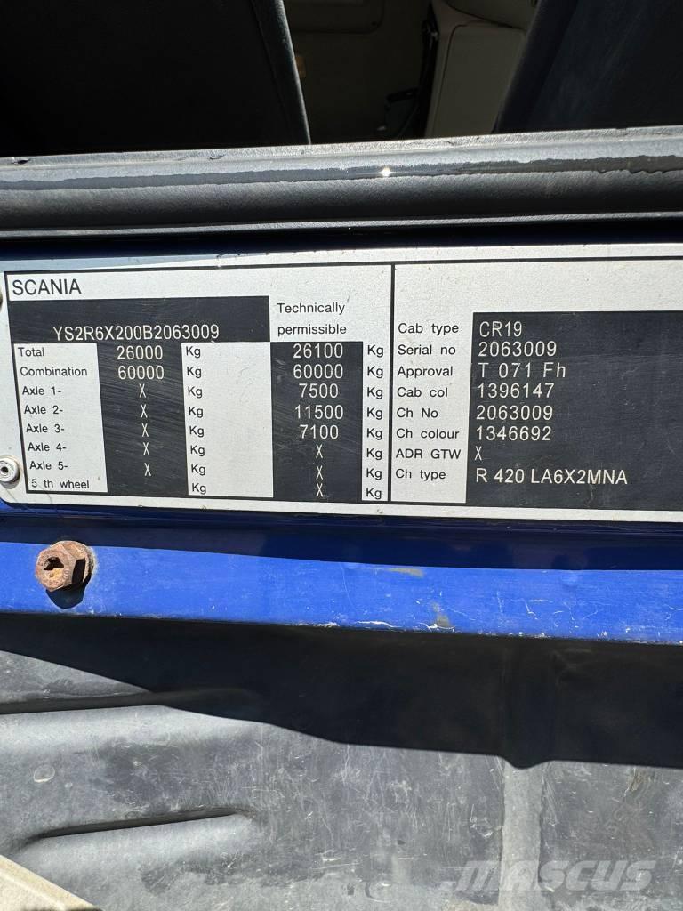 Scania R 420 Camiones tractor