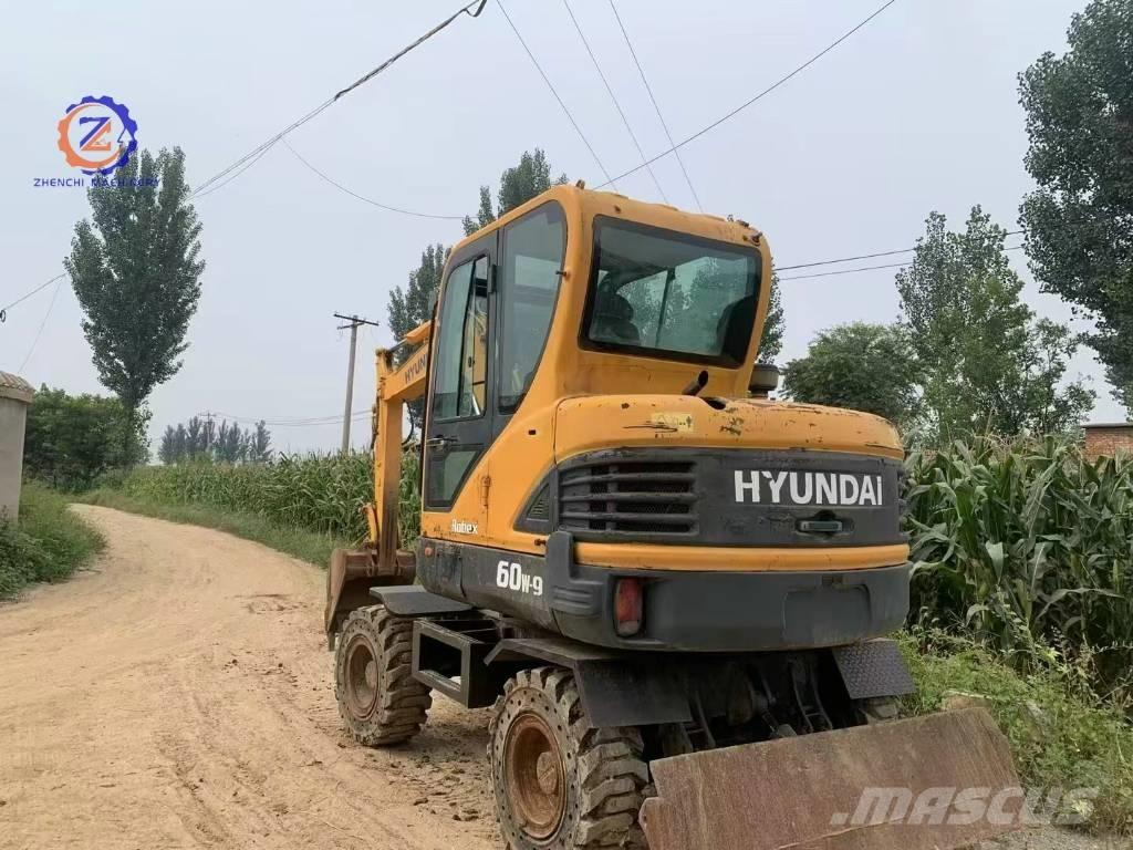 Hyundai 60 W Excavadoras de ruedas