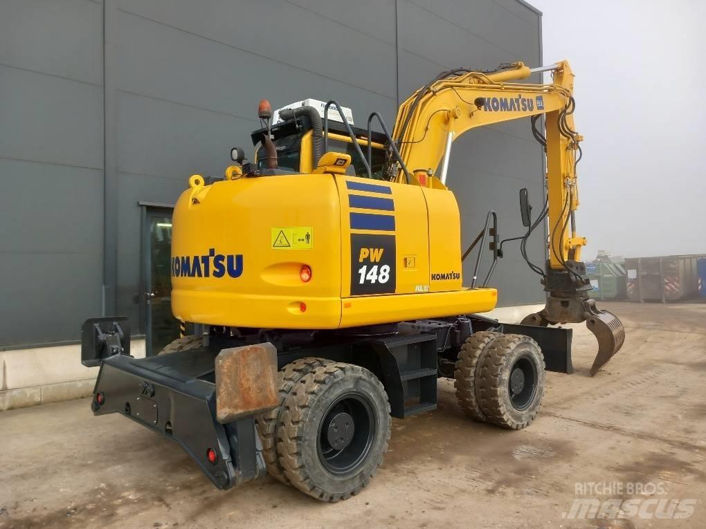 Komatsu PW148-10 Excavadoras de ruedas