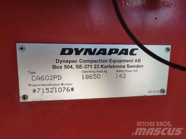 Dynapac CA602PD Rodillos de un solo tambor