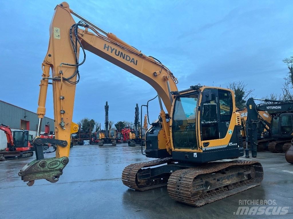 Hyundai R125LCR-9A Excavadoras sobre orugas