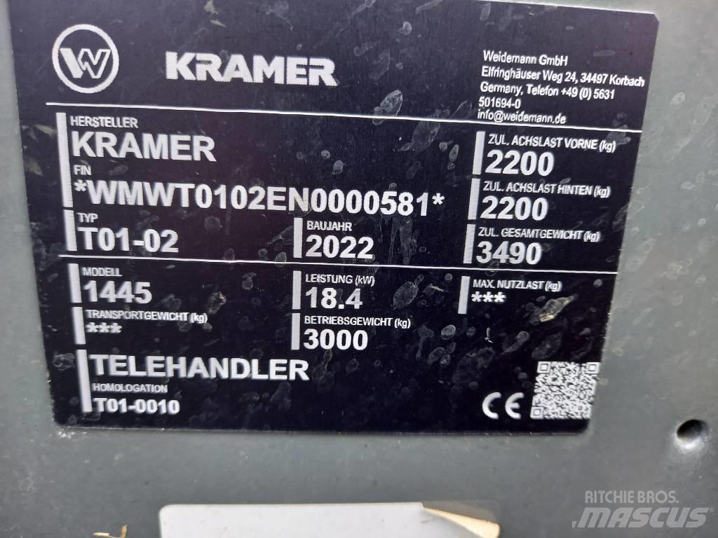 Kramer 1445 Carretillas telescópicas