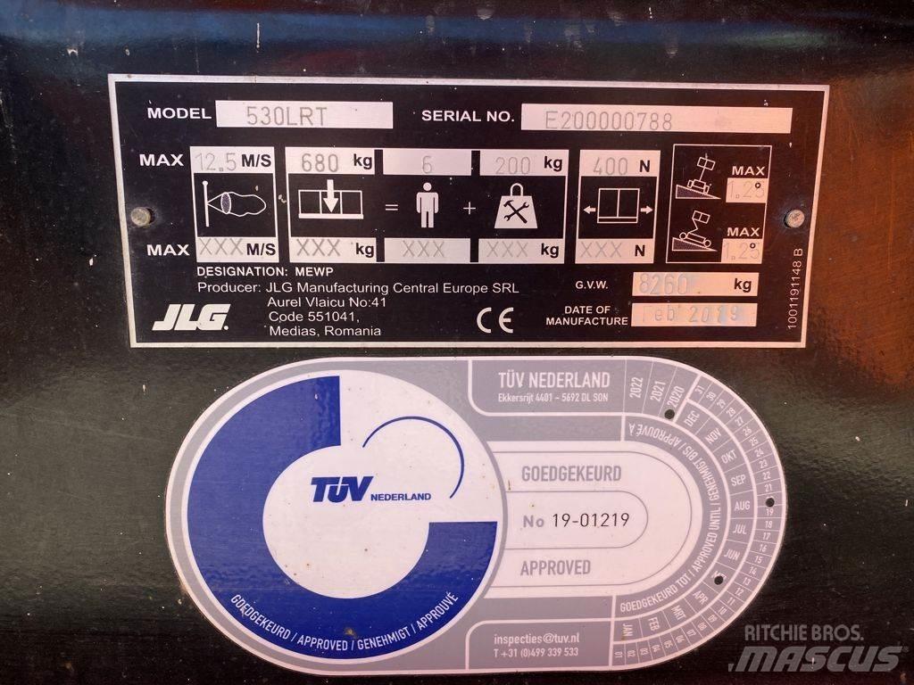 JLG 530LRT Plataformas tijera