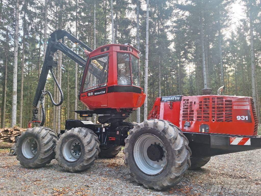 Komatsu 931 Cosechadoras