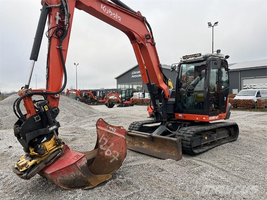 Kubota KX 080-4 Excavadoras 7t - 12t